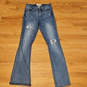 Altar'd State Flare Jeans in Classic Blue